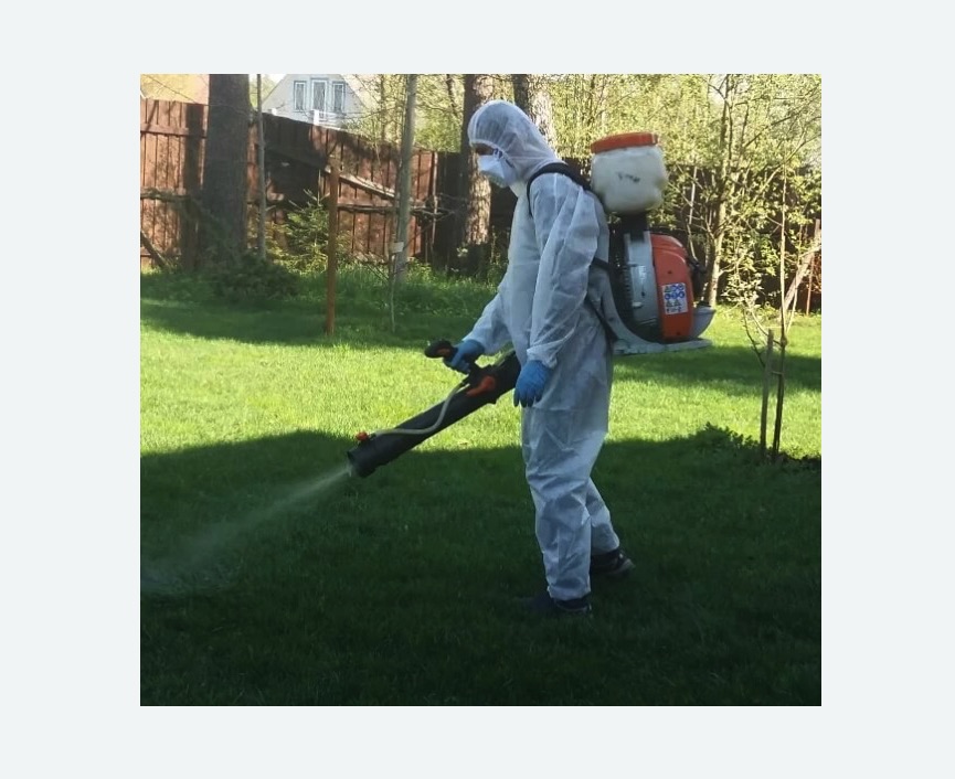 Обработка территории от клещей в Багратионовске